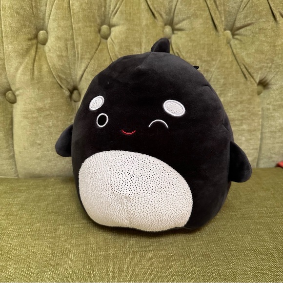 SQUISHMALLOWS Kai the Orca / Killer Whale 8in - Picture 1 of 2